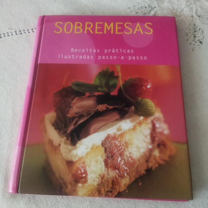 Livro de receitas de sobremesas