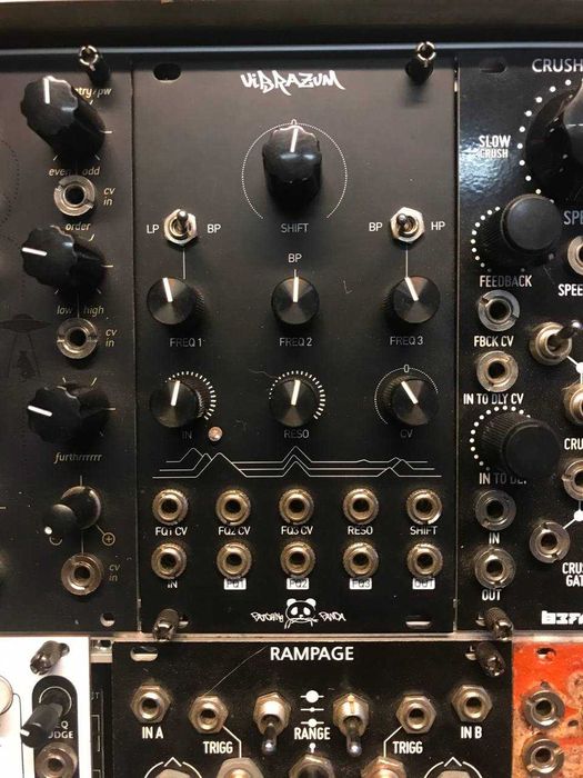 [eurorack] patching panda - vibrazum