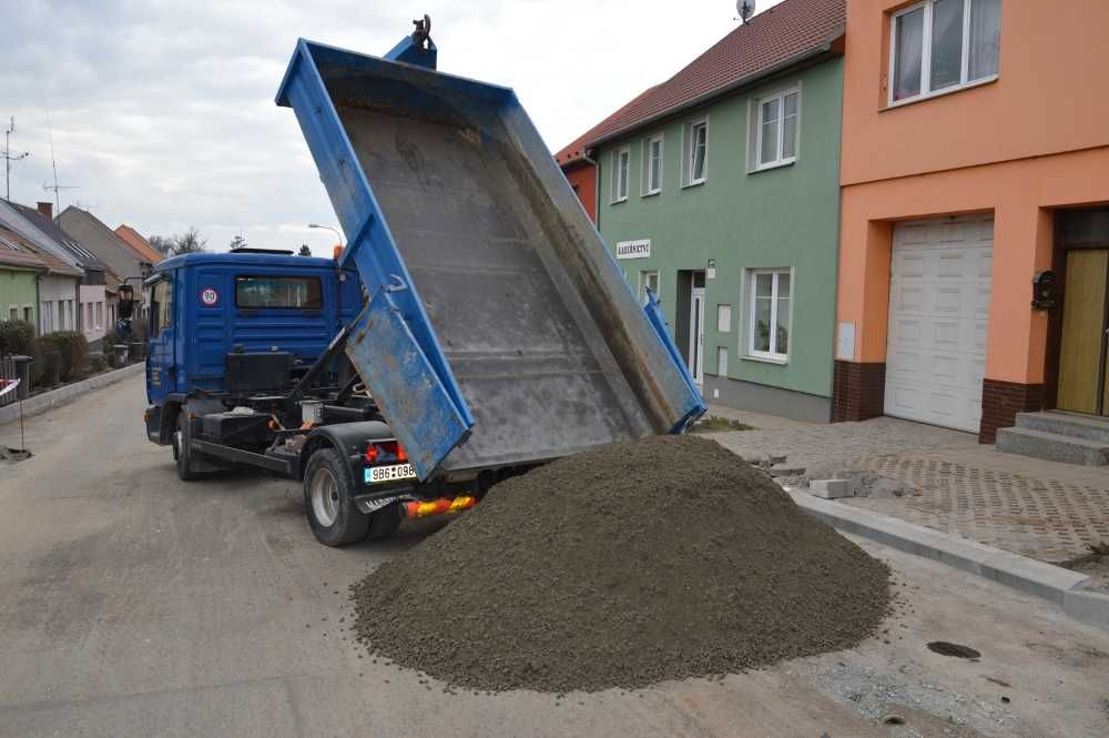 suchy beton PRODUCENT stabilizacja z dostawą PIASECZNO okolice b7 b10 b20