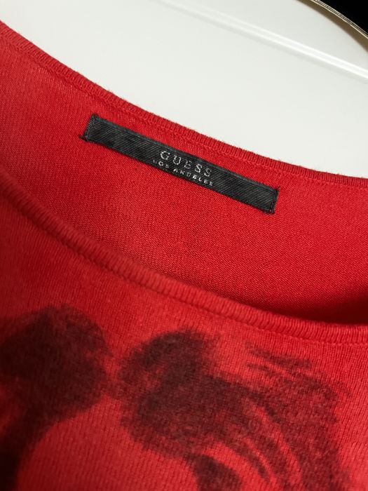 Sweter _Guess_XS/S_czerwony