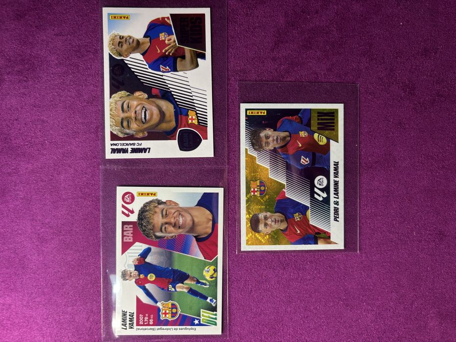 Cromos Lamine Yamal panini Liga este 2025/26