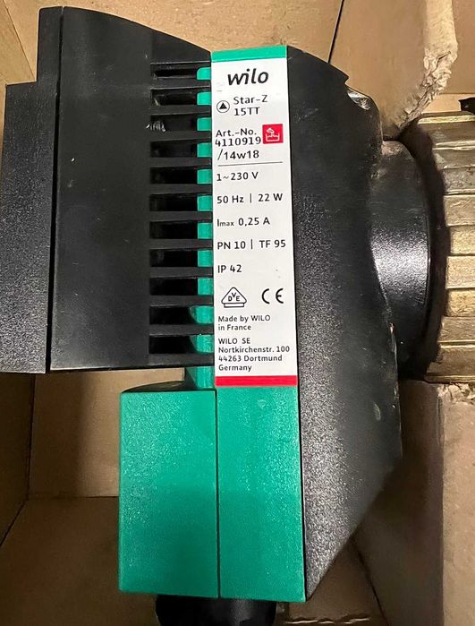Циркуляционный насос Wilo Stratos Yonos Pico Plus 25 180 Германия