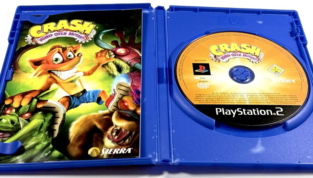 Crash Mind Over Mutant Playstation 2 PS2