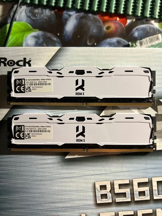 DDR4 16GB 2x8 GoodRam IRDM White 3200 MHz