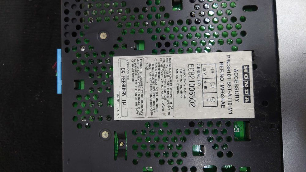 Honda Civic VII 7 Radio