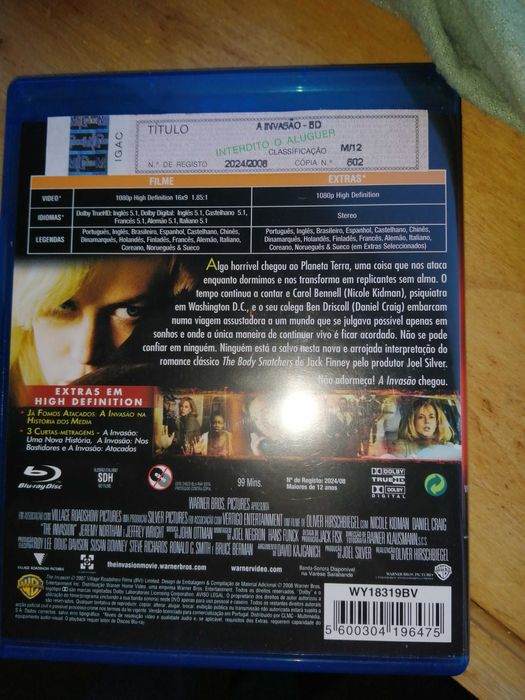 Filme blu ray (Usado)
