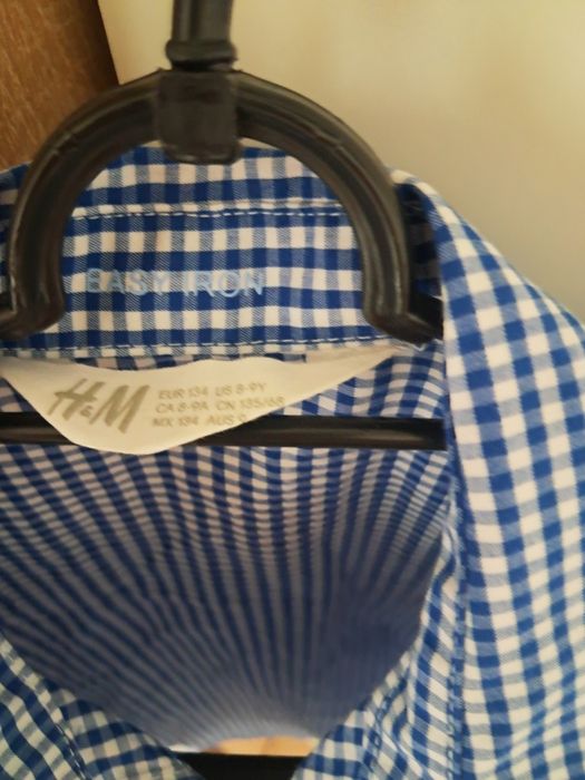 Koszule chłopięce roz.122 i128