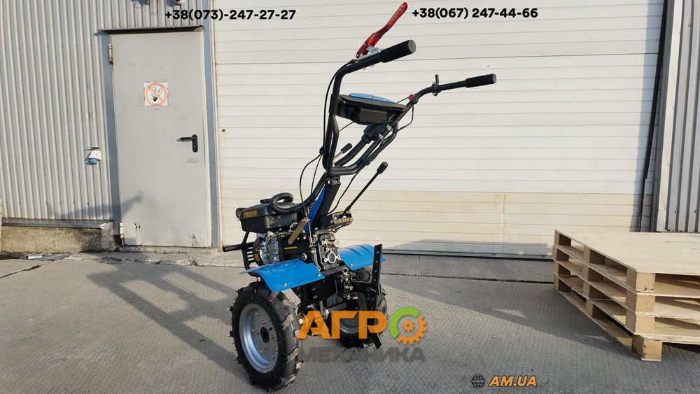 Мотоблок ДТЗ 570БН-К (7 к.с. бензин)! Колеса 4.00-10 + 3+1 передачі!