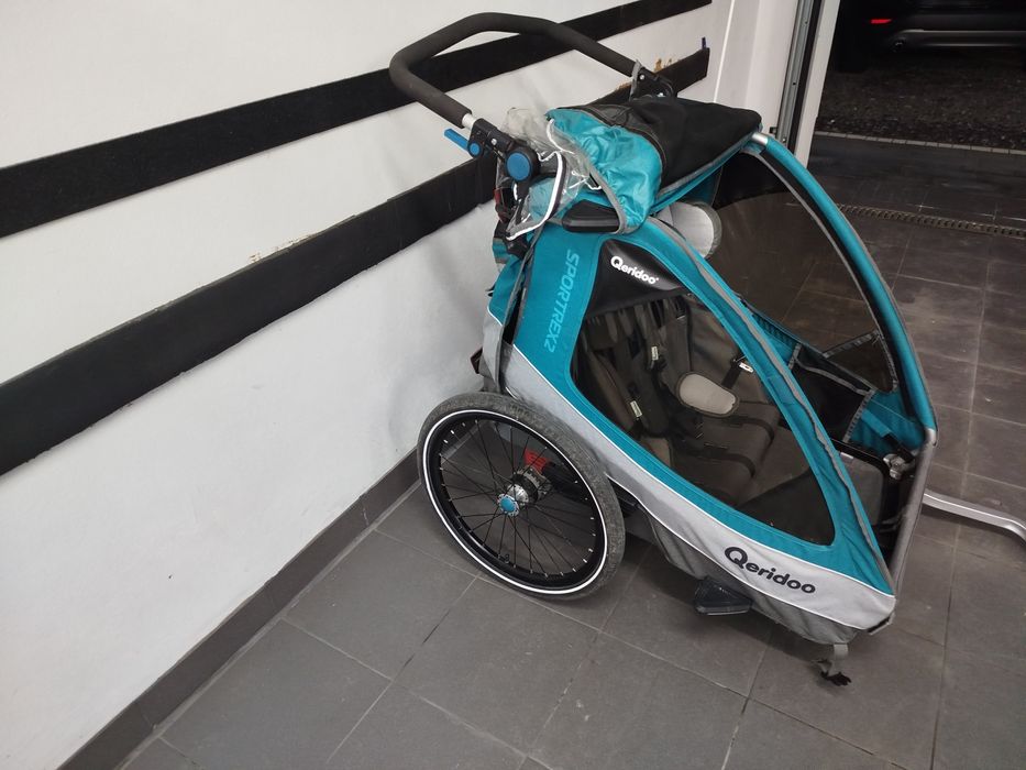 Przyczepka rowerowa querido sportex 2