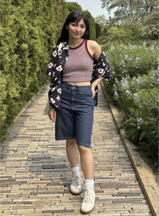 Майки з вбудованими чашечками, бра топ Uniqlo ribbed cropped bra top, майки з бра