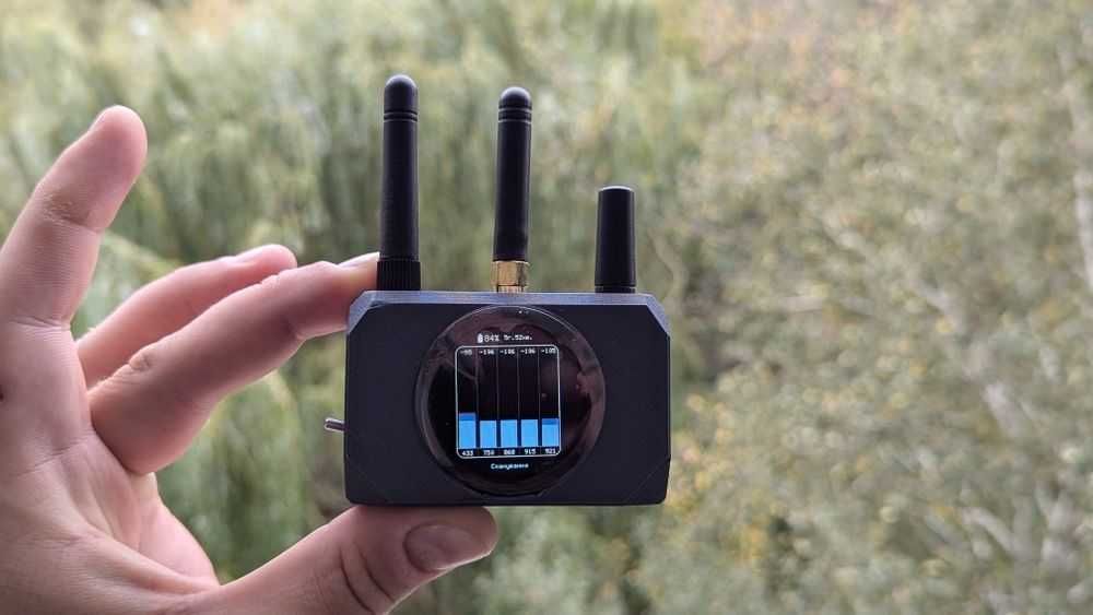 Детектор дронів сканер FPV дронов Тенета (Оновлена версія) аналізатор частот