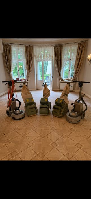 Bezpyłowe  cyklinowanie podłóg drewnianych  renowacja schodow