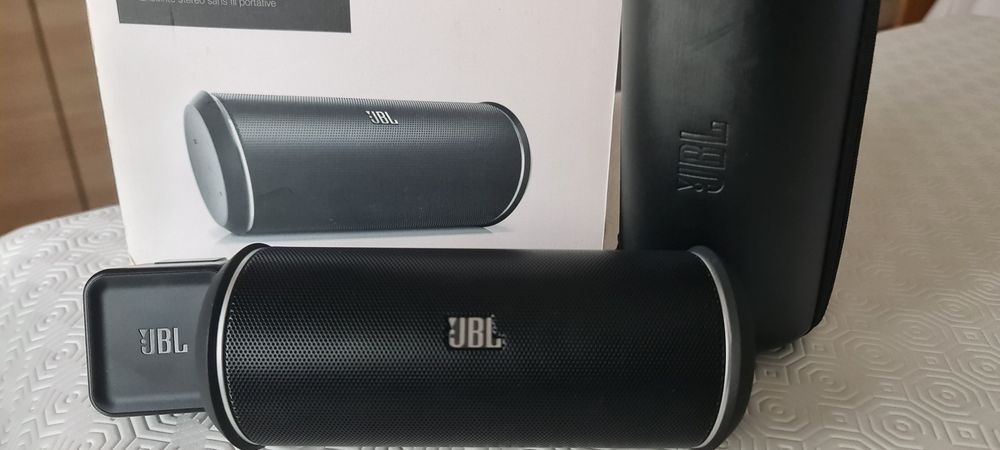 Coluna Bluetooth original Flip2 carregador e bolsa
