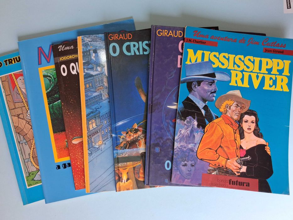 MOEBIUS - Diversos álbuns edição nacional e francesa , ver fotos e texto.
