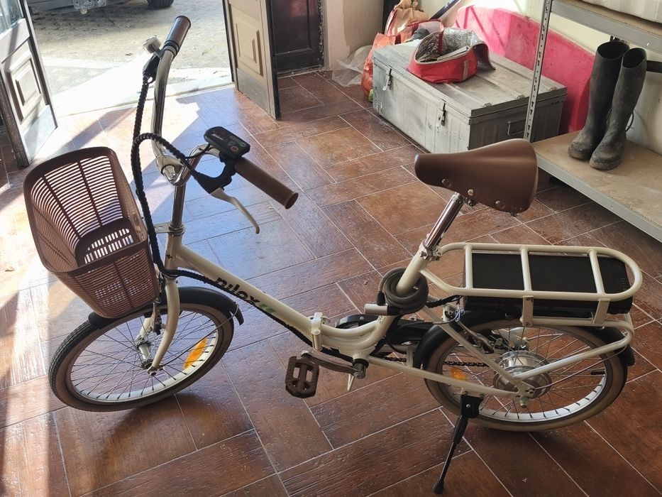Bicicleta elétrica dobrável nilox
