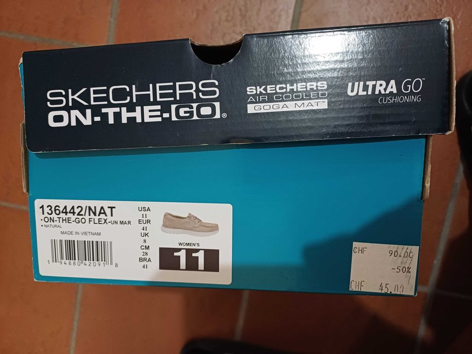Мокасини жін. Skechers, 42 розмір