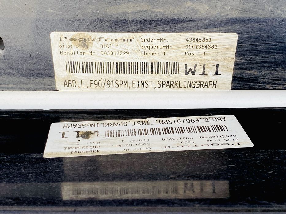 М Обвес BMW E90 E91 Універсал Бампери А22 Sparkling Graphite Оригінал