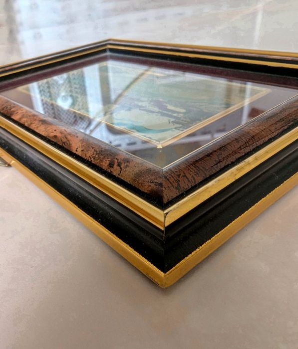 Картина декор серебро 925°. Италия