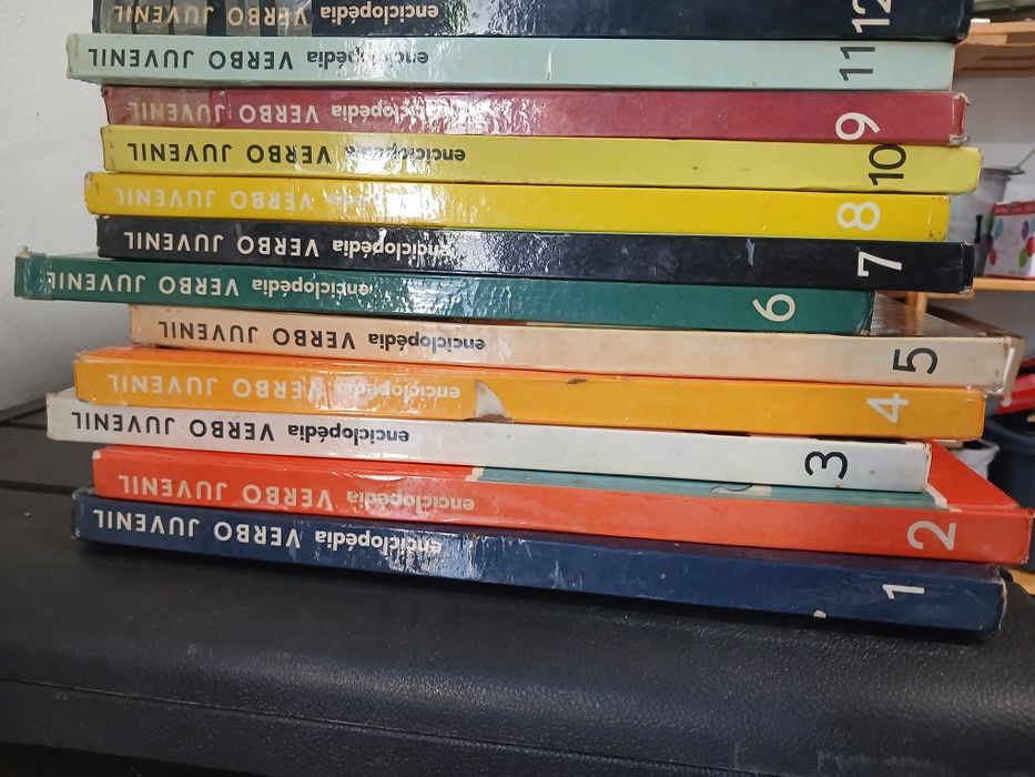 12 livros enciclopedia verbo juvenil