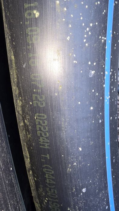 Продам трубу водопроводную новая,110диаметр,  6.6мм толщина стенки ,