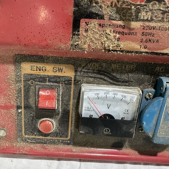 Передня панель Трьохфазного генератора