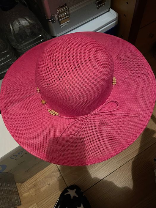 Chapéu de praia de senhora