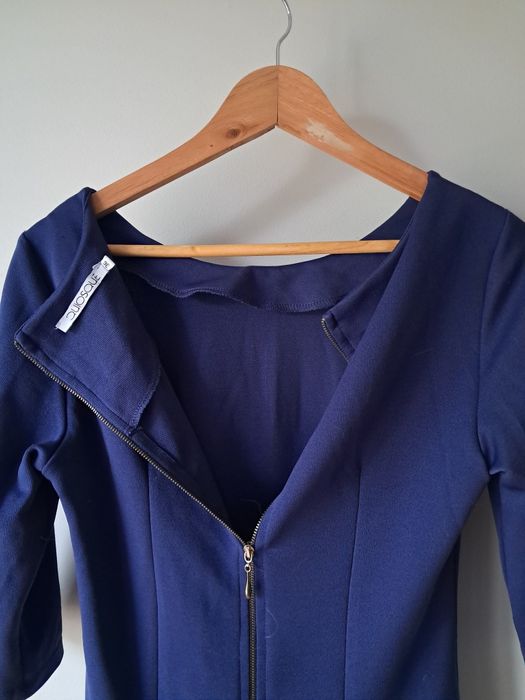 Sukienka Quiosque rozmiar 36 granatowa