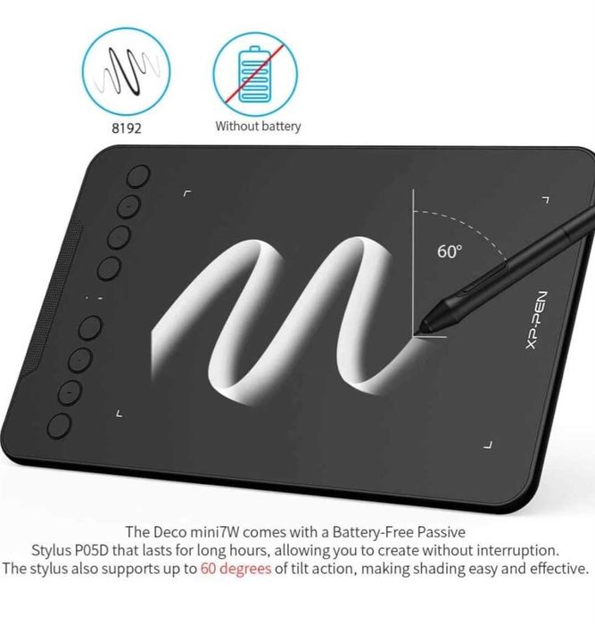 Digitalizadora Deco Mini 7W-Bluetooth