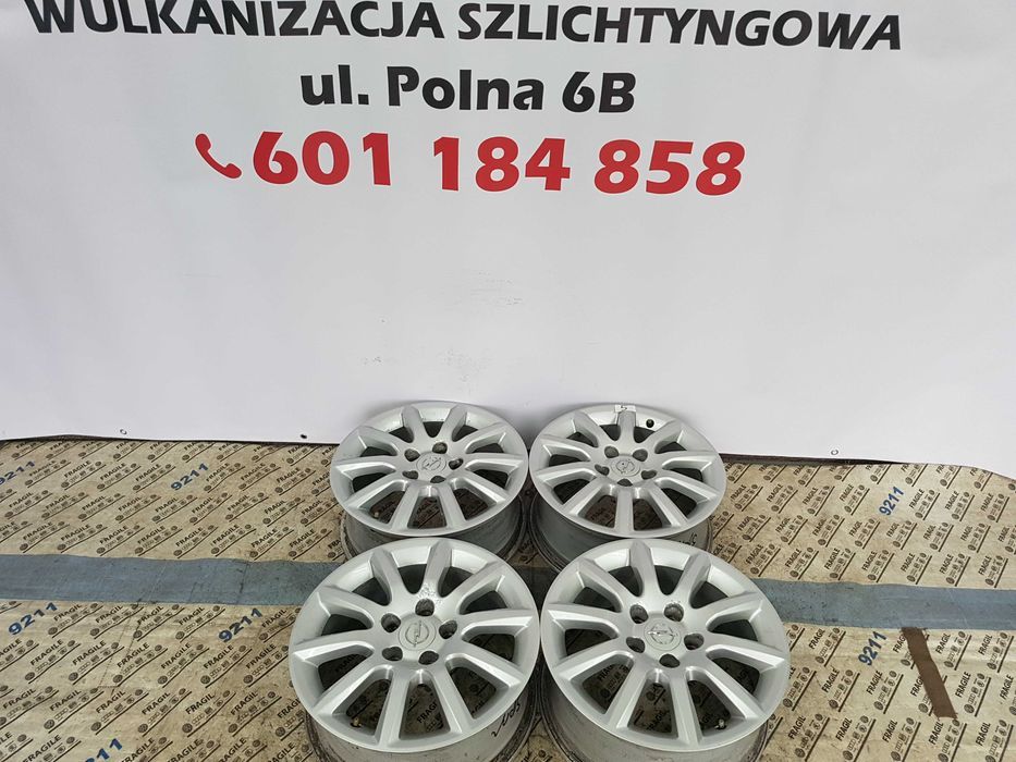 Felgi Alu Opel Astra H Zafira B Meriva B 5x110 6,5jx16