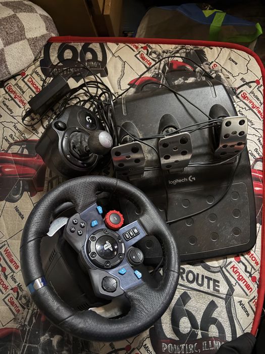 Logitech G29 + Shifter