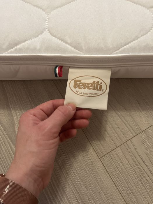 Materac do łóżeczka dziecinnego 120x60 cm Feretti