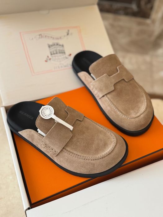 Мюли тапки лоферы кроссовки Hermes Loro piana chanel