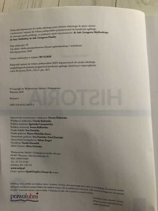 Historia 2 podręcznik liceum i technikum poziom podstawowy