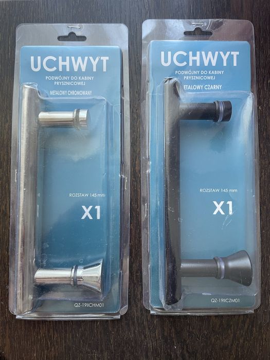 Uchwyty do drzwi prysznicowych 14,5 cm / 145 mm