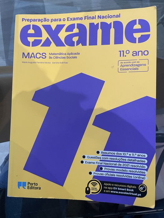 Livro Porto Editora- MACS