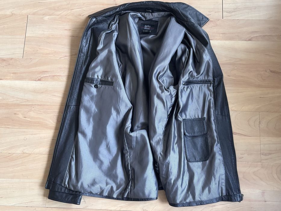 Шкіряна курта чоловіча XL