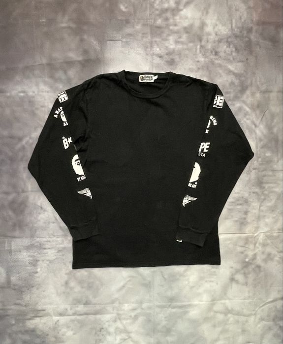 bape лонгслів bathing ape