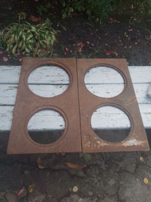 Плита чугунна кухонна