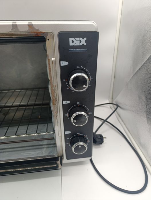 Электродуховка эле крическая духовка Dex DTO-520C 2000 W 2 кВт