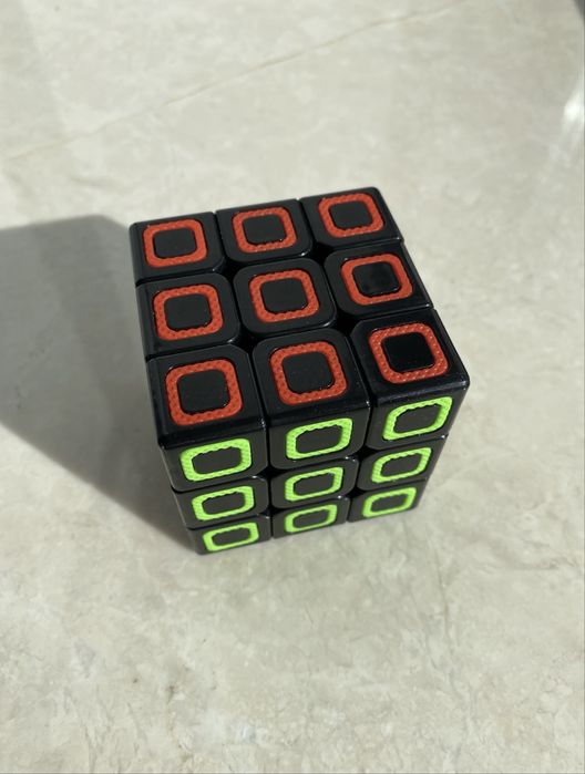 Кубик Рубіка 3×3 преміум чорний легке обертання