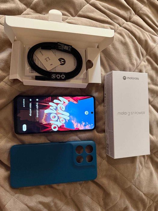 Смартфон Moto G57 Power 8/256 Corsair (Green) - гарантія АЛЛО
