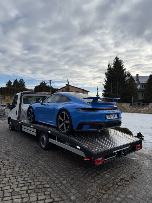 Zabudowa pomoc drogowa laweta sprinter daily master boxer crafter tge