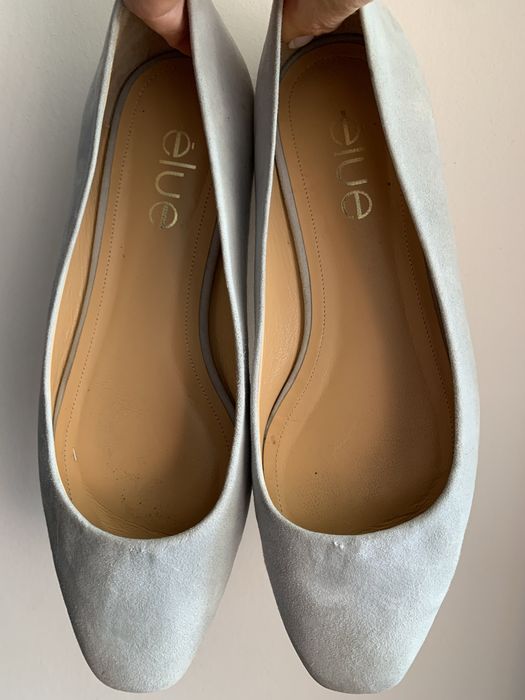 Балетки туфли замшевые 39 размер