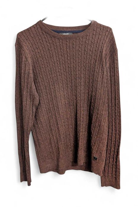 Sweter Jack & Jones brązowy rozm. S