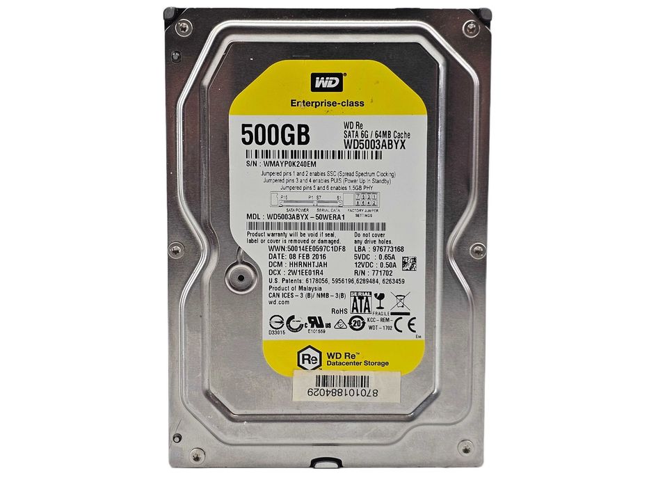Dysk WD RE4 500GB