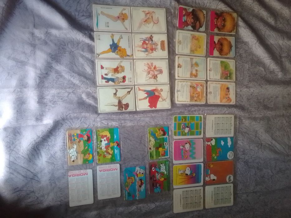 Calendários para coleção muita variedade