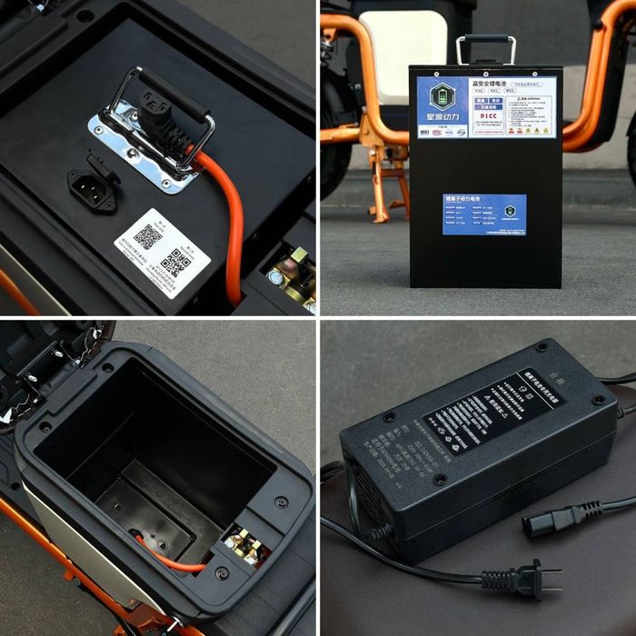 Електроскутер вантажний Keyto 02 Urban Deliver 1200W 60V,40Ah