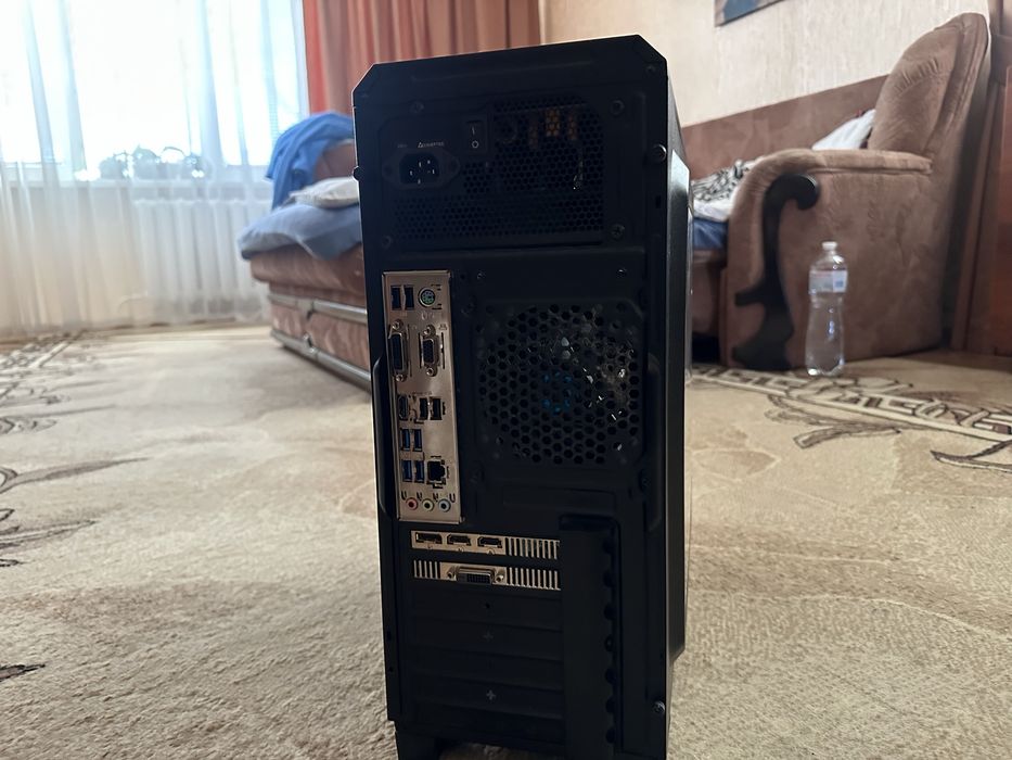 Компьютер готовый, AMD ryzen 5 3400 GE, Nvidia geforce 1050ti,MSIB450M