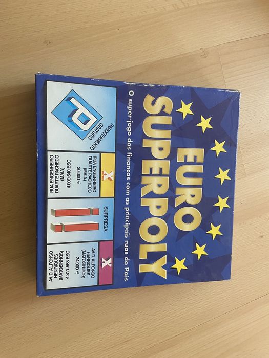 Jogo Euro Superpoly como novo