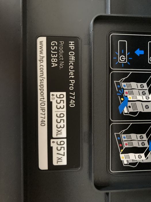 Drukarka HP office jet pro 7740